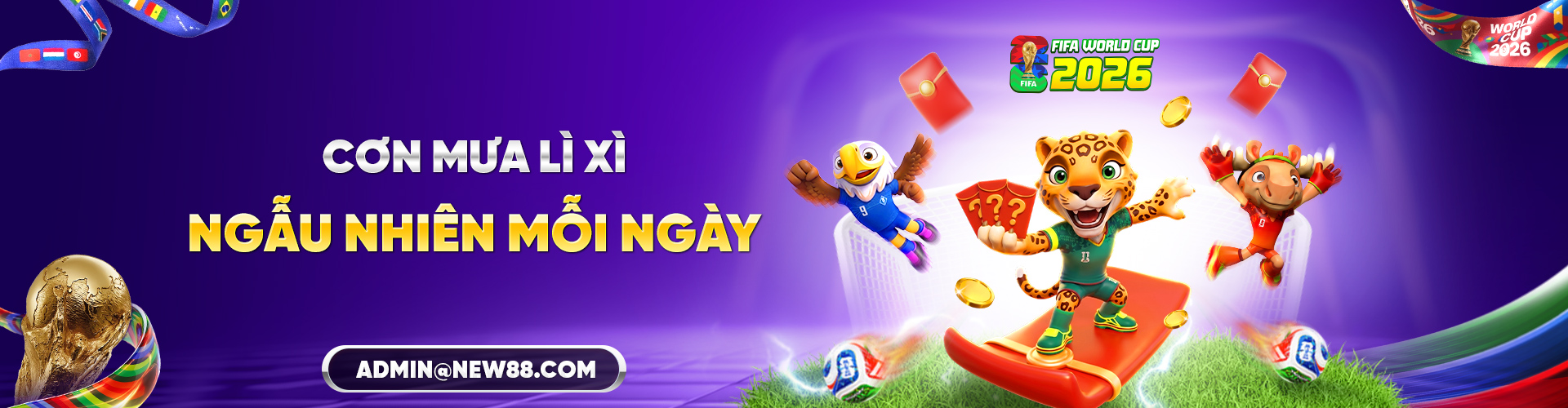 New88 Tặng Cơn Mưa Lì Xì